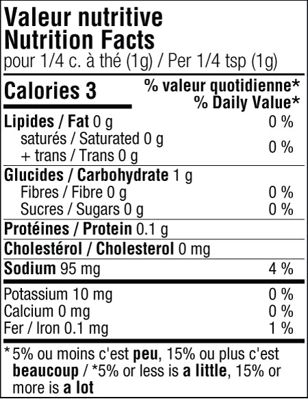 Épice à légumes