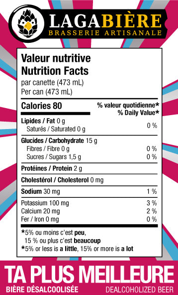 Ta PLUS Meilleure SANS ALCOOL 12x473ml