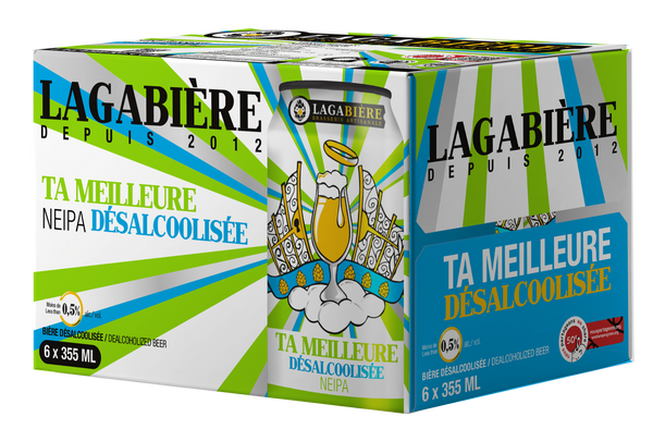 Ta Meilleure sans alcool en caisse de 6x 355mL