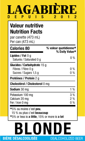 12 Cans - Blonde non-alcoholic beer