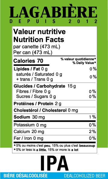 IPA Sans Alcool - 12x473ML