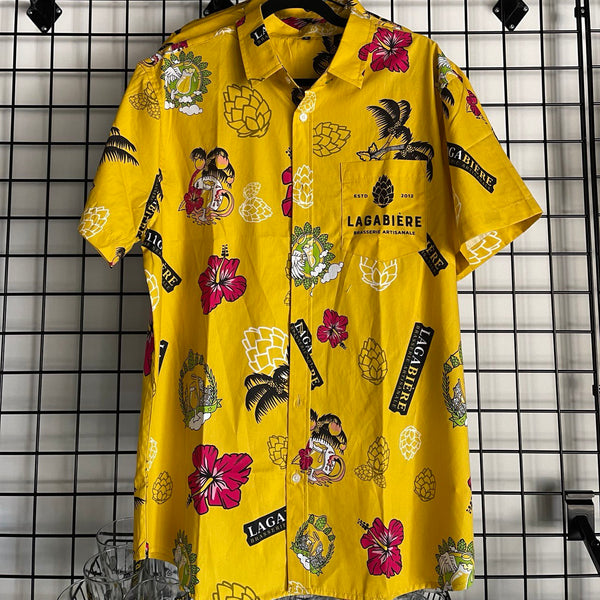 Yellow Hawaiian Shirt