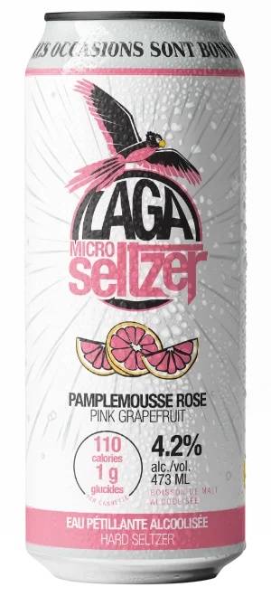 Lagaseltzer Pamplemousse rose